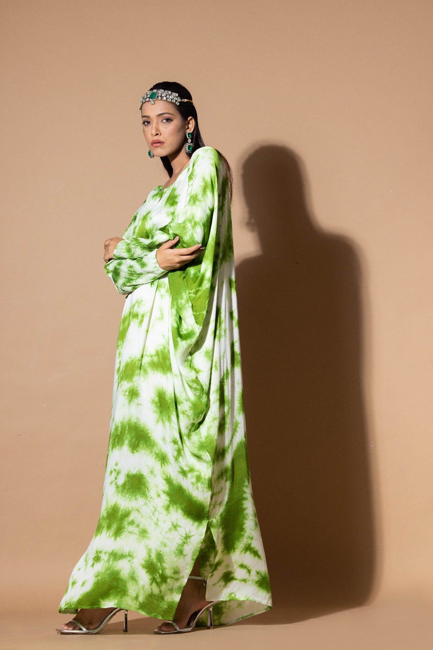 Captivating Tie Dye Kaftan